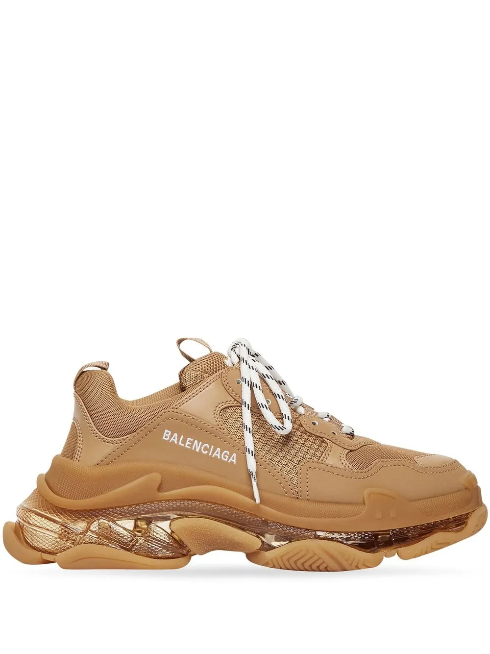 Triple S clear sole sneakers